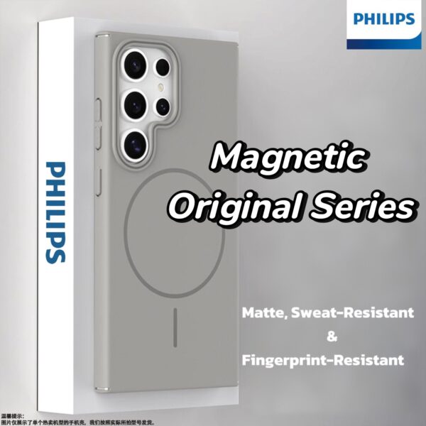 磁気ハードシェルケースとのマット仕上げSamsung Galaxy S25超&S25+|保護カバーのための超S24