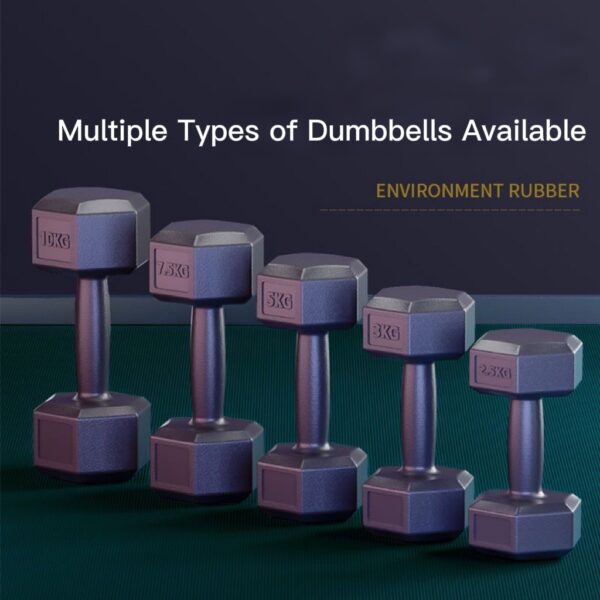 多目的六角DumbbellsセットホームWorkoutSuitable男性、女性、子供の学生