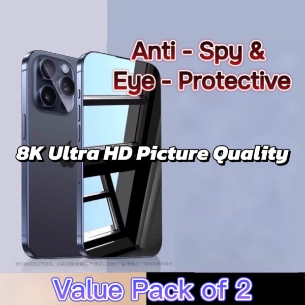 SAMZHEプライバシースと液晶保護シートfor iPhone11iPhone15シリーズ|28°プライバシー角|ブル光フィルター|9H-硬度でフルカバー