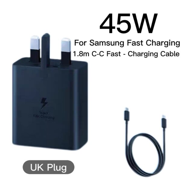 サムスン45W T4510設定英充電器のプラグイン