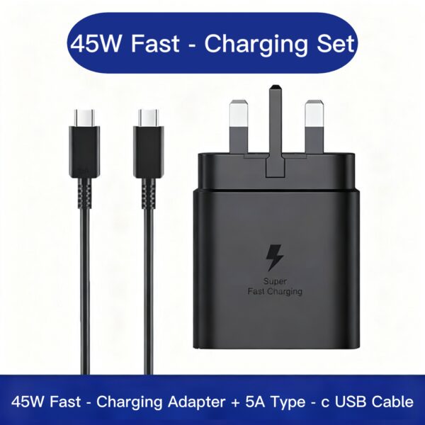 Samsung 45W T4511 Set UK Plug Charger