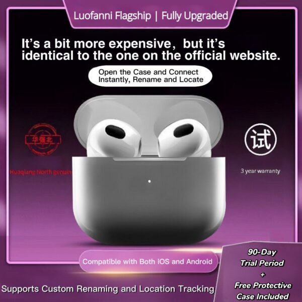 Luofanni6Gen Pro2 2025年までに新しいモデルノイズキャンセの無線Bluetoothヤーピースに対応Apple iPhone16